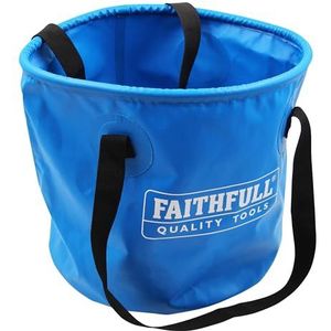 Faithfull FAI12LBUCKET Opvouwbare emmer waterdicht - 12 liter