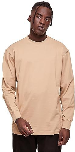 Urban Classics L/S T-shirt heren, Effen beige