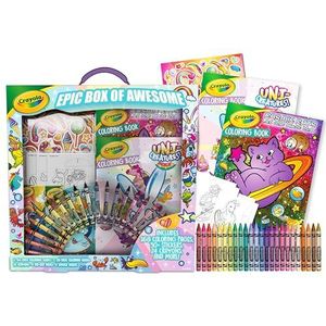 CRAYOLA - Super wonderset, draagbaar tekenbed met handvat, creatieve activiteit en cadeau voor kinderen, vanaf 3 jaar