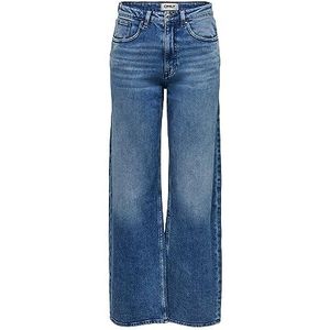ONLY Jeansbroek voor dames, Medium Blauw (Medium Blue Denim)