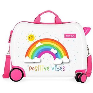 ENSO arcoiris kinderkoffer, Wit., 50x39x20 cm, Kindermode