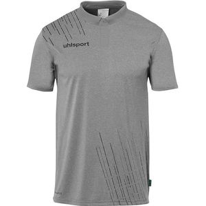 uhlsport uhlsport Score 26 Poly poloshirt voor heren en jongens, Donkergrijs/zwart