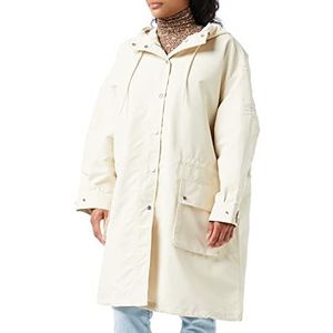 Levi's SLOAN RAIN JACKET WHITECAP GRAY Sloan regenjas voor dames (1 stuk), Sloan Rain White Cap Jas - Grijs