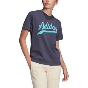 adidas Regular T-Shirt dames, Shadow Navy, 36, Shadow Navy