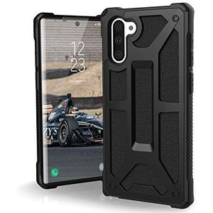 Urban Armor Gear Monarch Beschermhoes voor Samsung Galaxy Note 10, beschermhoes met Amerikaanse militaire standaard (compatibel met inductie, versterkte hoeken, schokbestendig), zwart