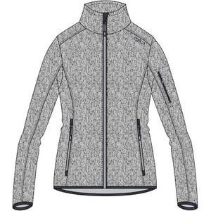 CMP Knit-tech jas voor dames, gebreide tech-jas voor dames