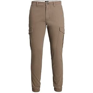 JACK & JONES Jpstmarco heren Jjjoe Cuffed AKM cargobroek Falcon 27W 32L, Falcon