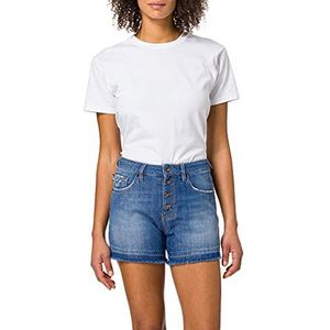 Love Moschino Casual shorts voor dames, jeansblauw, 44, Denim Blauw