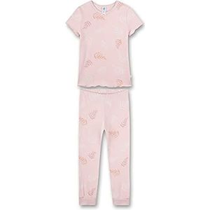 Sanetta Meisjes pyjama Blossom Rose., 116, blossom roze
