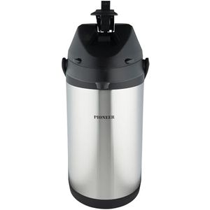 Pioneer Roestvrijstalen thermosfles voor warme en koude dranken - Voor thee, koffie, conferenties - 5 liter