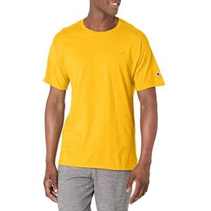 Champion T- Klassiek jersey-T-shirt, herenoverhemd, Gouden geel