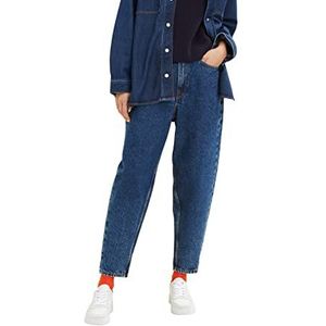 TOM TAILOR Denim Barrel damesjeans Maman, 10114 - Clean Dark Stone Blue Denim, XS, 10114 - Clean Dark Stone Blue Denim