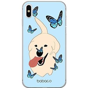 ERT GROUP beschermhoes voor iPhone XS - Babaco honden 011 - perfect aangepast aan de vorm van de mobiele telefoon - TPU-hoes