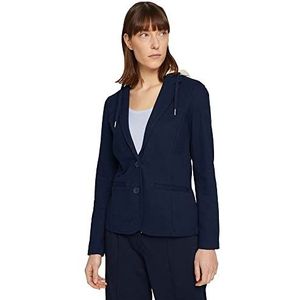 TOM TAILOR Dames gestructureerd sweatshirt, 10904 - Stormy Sea Blue