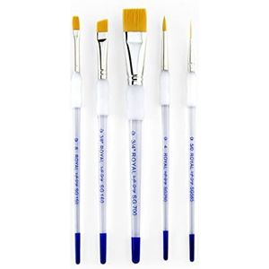 Royal & Langnickel Soft Grip Paint Brushes (5-delige borstelset)