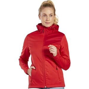 Erima Performance softshelljas voor dames, Rood/Robijn