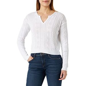 Blauer Col Ras du Cou Sweater, 100 Blanc Optique, 42 Femme, 100 Blanc Optique, 42