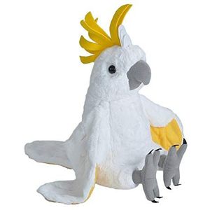 Wild Republic Pluche kaketoe, Cuddlekins knuffeldier, cadeaus voor kinderen, 30 cm, 10925, meerkleurig