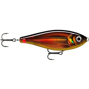 Rapala Visaas X-Rap Haku, materiaal: ABS, waterbestendig, zacht, dimbaar, 14 cm, 74 g, gemaakt in Estland, 5 W-50UV, uniseks, 50 UV (UV5, standaard)