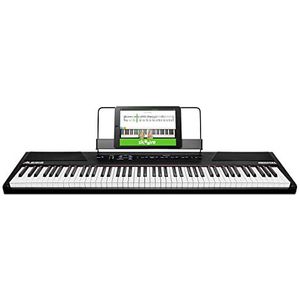 ALESIS RECITAL digitale piano 88 halfgewogen toetsen met geïntegreerde luidsprekers en gratis cursussen
