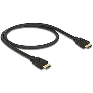 DeLock 84751 HDMI-kabel, 0,5 m, zwart
