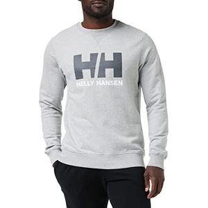 Helly Hansen HH Logo Crew Sweatshirt voor heren, grijs gemêleerd