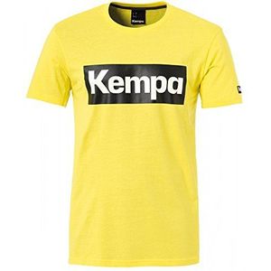 Kempa Promo T-shirt voor heren, Citroen Geel