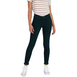 Wrangler corduroy skinny broek dames, groen (pijnboom)