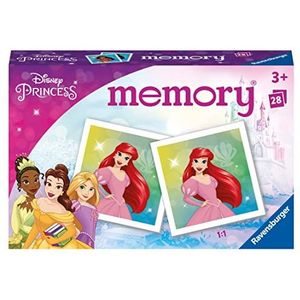 Ravensburger - Educatief spel – Memory® – Disney prinsessen – spel met koppels en geheugen, 28 kaarten – kinderen vanaf 3 jaar – 20978