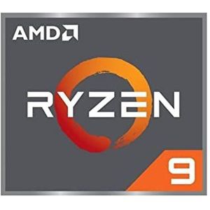 AMD Ryzen 9 5950X-processor, 16 C/32 T, 72 MB cache, tot 4,9 GHz max. boost, zwart