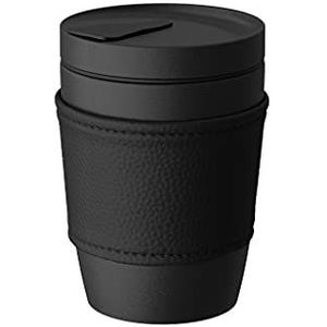 Villeroy & Boch Manufacture Rock Coffee To Go, premium porselein, 270 ml, zwart mat 10-4868-9359