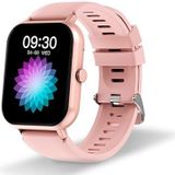 DCU TECNOLOGIC - Curved Glass Pro smartwatch - Aanpasbaar 1,83"" high-definition touchscreen - IP67 waterdicht - 123 sportmodi - Roze