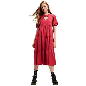Desigual Dames casual jurk rood M, Rood