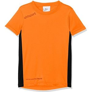 uhlsport trainingsshirt voor heren, Neon Oranje/Zwart
