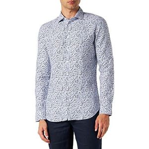 Seidensticker Extra slim fit shirt met lange mouwen voor heren, Besch