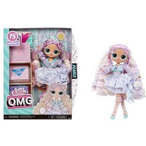 L.O.L. Surprise! OMG Fashion Pearla pop met 15 verrassingen, pop met kleding en accessoires over het thema zeemeermin, ideaal vanaf 4 jaar