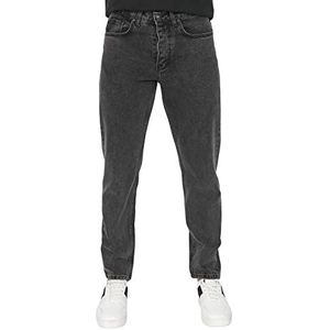 Trendyol Hommes Jeune Taille Normale Skinny Essential Fit Jeans Pantalon, anthracite, 33W