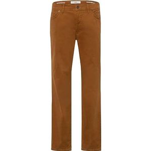 BRAX Stijl Cadiz Five Pocket in Marathon Qualität Herenbroek, Curry