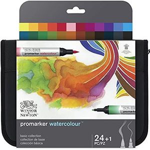Winsor & Newton Promarker Watercolour™ Pennenetui, X24, basiscollectie