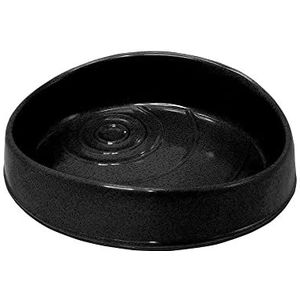 Nobby 73853 melamine kom Water 18,5 x 15 x 5 cm, 0,35 liter, zwart