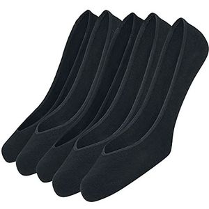 Urban Classics Uniseks sokken (5 stuks), zwart.