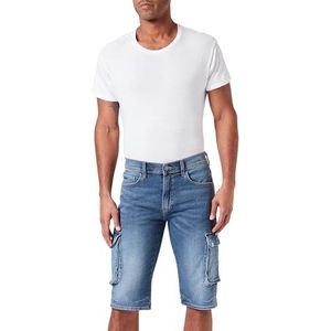 Blend heren jeans shorts, 201733/denim blauw vintage blauw-23