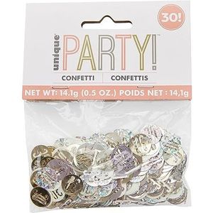 Unique Party Confetti, 84948, roségoud
