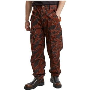 G-STAR RAW Pantalon cargo droit R-3n pour homme, Multicolore (Rodeo Island Camo D25224-d386-g774), 28W / 32L