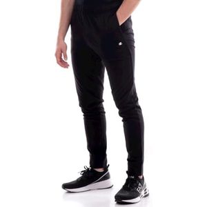 Champion Legacy Authentic Pants PRO Jersey Trainingsbroek voor heren, C-logo Rib Cuff, zwart.