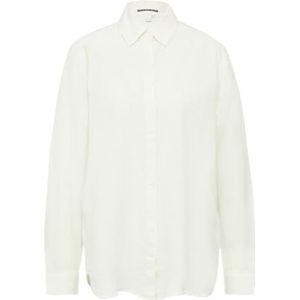 QS 2162736 Linnen damesblouse met lange mouwen, 0200, 40
