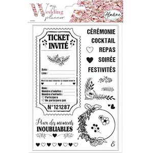 Aladine - Wedding Planner Ticket Reponse - Stempelbord voor het organiseren en plannen van uw creatieve bruiloft