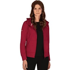 Trigema dames sweatshirt met capuchon, Ruby