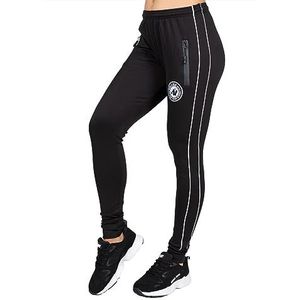 Gorilla Wear - Montana Track Pants - Noir - Bodybuilding Sport Quotidien Loisirs avec logo imprimé léger et confortable pour un mouvement optimal en polyester élasthanne