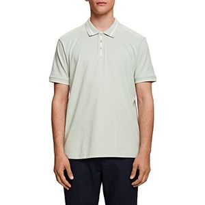 Esprit Poloshirt voor heren, pastelgroen, S, Pastel Groen